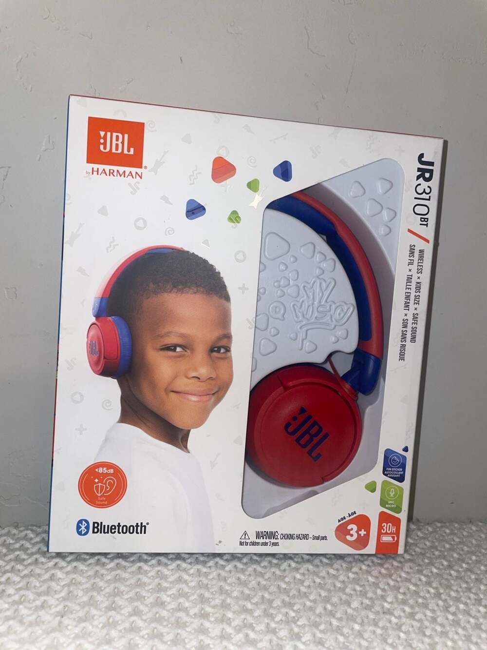 JBL JR310BT Kids Wireless On-Ear Headphones